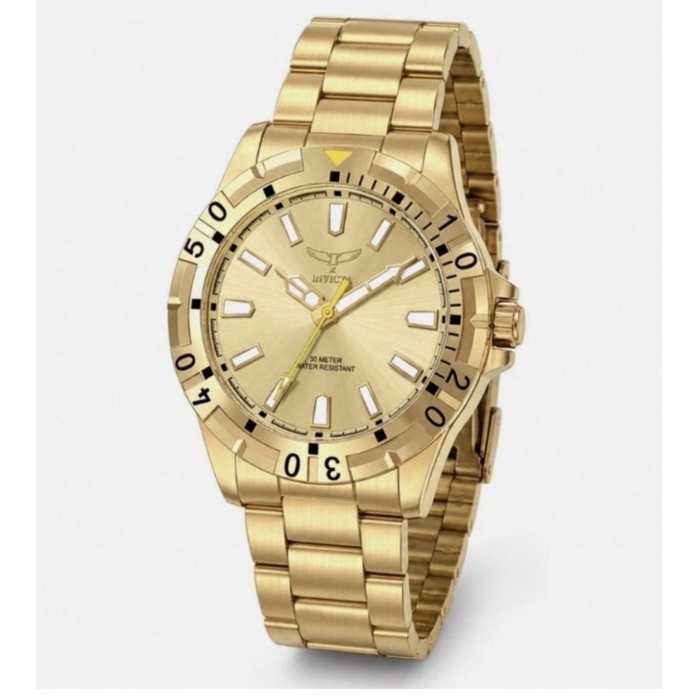 Invicta Specialty I 69030 Gold Watch‎ 42mm